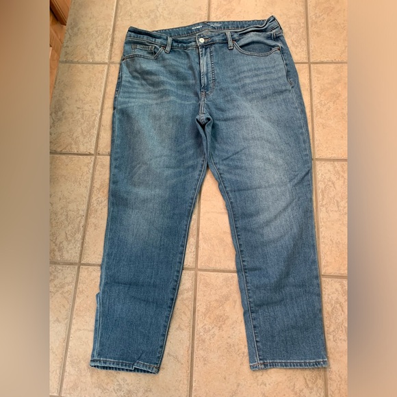 Old Navy Straight Leg Jeans Womens 16 - Picture 1 of 3